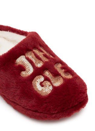 细节 –点击放大 - APOLLO - Women's X'Mas Home Slippers