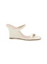 首图 - 点击放大 - STUART WEITZMAN - 85 Vinnie Leather Wedge Heeled Sandals