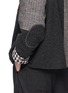  - FAFAMOON - Colour Block Round Neck Top