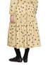 背面 - 点击放大 - FAFAMOON - Floral Print Drawstring Midi Skirt