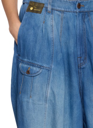  - FAFAMOON - Washed Denim Balloon Pants
