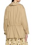背面 - 点击放大 - FAFAMOON - Drawstring Waist Button Front Coat