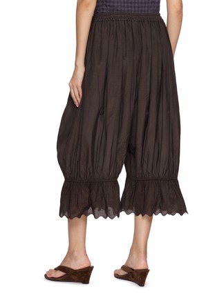 背面 - 点击放大 - FAFAMOON - Cinched Scallop Hem Pants