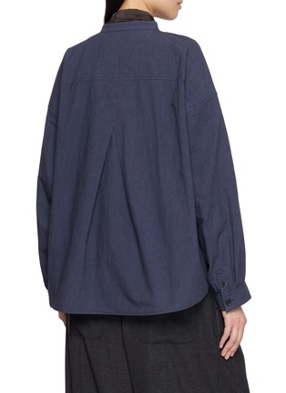 背面 - 点击放大 - FAFAMOON - Long Sleeve Floral Tie Shirt