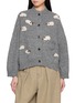 首图 - 点击放大 - FAFAMOON - Sheep Motif Knit Cardigan