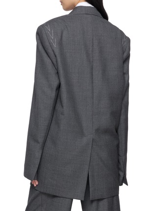 背面 - 点击放大 - SONIA CARRASCO - Deconstructed Single Breasted Blazer