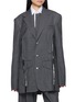 首图 - 点击放大 - SONIA CARRASCO - Deconstructed Single Breasted Blazer