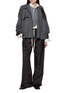 模特儿示范图 - 点击放大 - SONIA CARRASCO - Contrast Detail Cropped Trench Coat