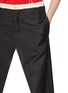  - SONIA CARRASCO - Exposed Lining Tailored Midi Skirt
