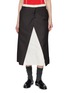 首图 - 点击放大 - SONIA CARRASCO - Exposed Lining Tailored Midi Skirt