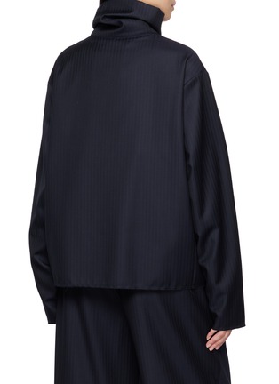 背面 - 点击放大 - SONIA CARRASCO - High Neck Button Up Tailored Sweater