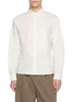 首图 - 点击放大 - AMOMENTO - Long Sleeve Cotton Silk Shirt