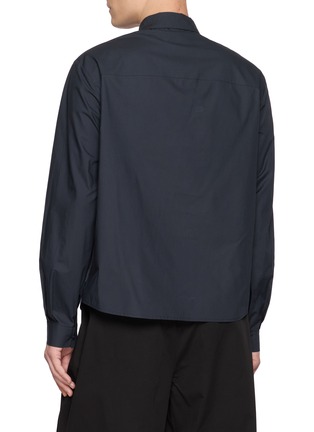 背面 - 点击放大 - AMOMENTO - Long Sleeve Cotton Silk Shirt
