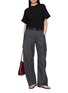 模特儿示范图 - 点击放大 - GOOD PEOPLE GOOD STITCHING GOOD PRODUCT - Pleated Shoulder T-Shirt