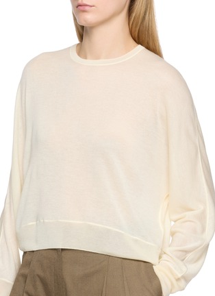  - GOOD PEOPLE GOOD STITCHING GOOD PRODUCT - Crewneck Long Sleeve Knit T-shirt