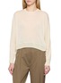 首图 - 点击放大 - GOOD PEOPLE GOOD STITCHING GOOD PRODUCT - Crewneck Long Sleeve Knit T-shirt