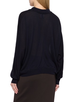 背面 - 点击放大 - GOOD PEOPLE GOOD STITCHING GOOD PRODUCT - Knit Skipper-Collar Pullover