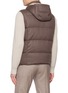 背面 - 点击放大 - ELEVENTY - Detachable Hood Padded Cashmere Down Vest