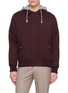 首图 - 点击放大 - ELEVENTY - Silk Padded Bomber Jacket