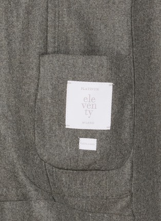  - ELEVENTY - Single Breasted Wool Silk Cashmere Blazer