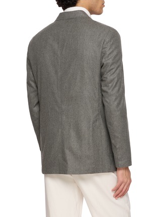 背面 - 点击放大 - ELEVENTY - Single Breasted Wool Silk Cashmere Blazer