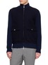 首图 - 点击放大 - ELEVENTY - Knit-Sleeve Wool Jacket