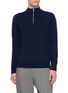 首图 - 点击放大 - ELEVENTY - Quarter-Zip Cashmere Sweater
