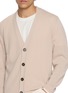  - ELEVENTY - Double Collar Wool Cashmere Cardigan