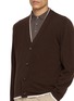  - ELEVENTY - Double Collar Wool Cashmere Cardigan