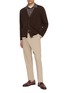 模特儿示范图 - 点击放大 - ELEVENTY - Double Collar Wool Cashmere Cardigan
