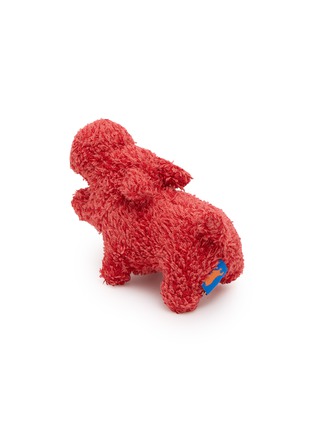 细节 –点击放大 - HIPPOPOTAMUS - 小号河马毛绒玩具 — 斗牛红色