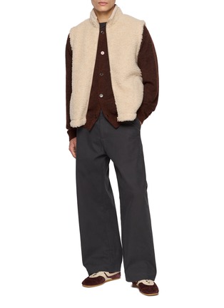 模特儿示范图 - 点击放大 - COLDBREAKER - Standard Mono Zip Up Vest