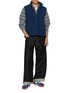 模特儿示范图 - 点击放大 - COLDBREAKER - Standard Mono Zip Up Vest