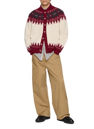 模特儿示范图 - 点击放大 - HOWLIN' - Super Phaser Knit Jacket