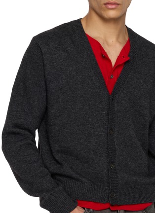  - TONYWACK - Layered Wool Cardigan
