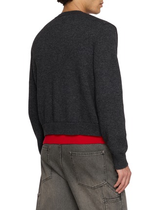 背面 - 点击放大 - TONYWACK - Layered Wool Cardigan