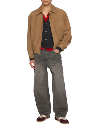 模特儿示范图 - 点击放大 - TONYWACK - Layered Wool Cardigan