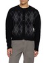 首图 - 点击放大 - TONYWACK - Brushed Argyle Knit Cardigan