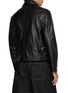 背面 - 点击放大 - TONYWACK - Buckle Zip Up Leather Jacket