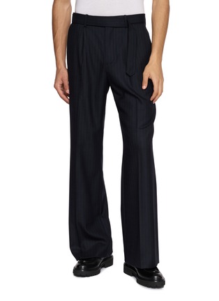 首图 - 点击放大 - TONYWACK - Belted Pinstripe Tailored Trousers