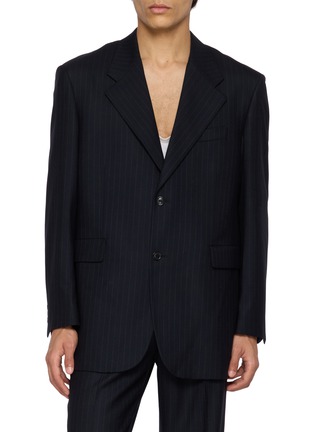 首图 - 点击放大 - TONYWACK - Pinstripe Relaxed Tailored Blazer