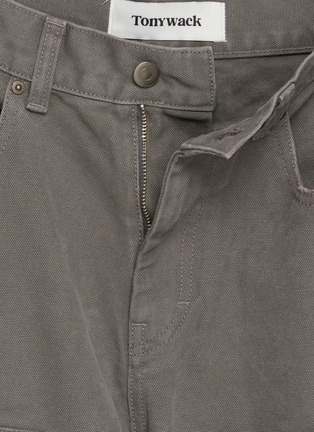  - TONYWACK - Distressed Grain Canvas Work Pants