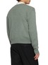背面 - 点击放大 - TONYWACK - Raw Edge Neck Wool Cardigan