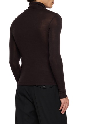 背面 - 点击放大 - TONYWACK - Roll Neck Long Sleeve T-shirt