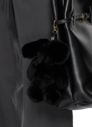 正面 -点击放大 - YVES SALOMON - Rex Fur Bag Charm