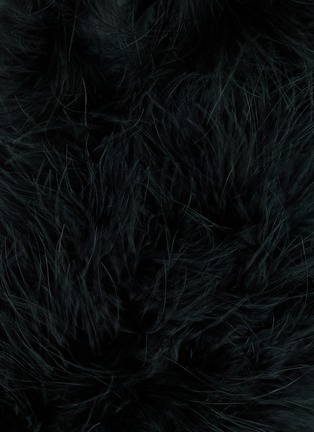 细节 - 点击放大 - YVES SALOMON - Feather Scarf