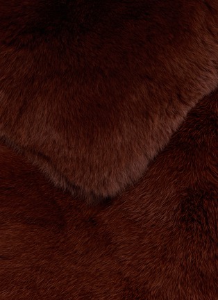 细节 - 点击放大 - YVES SALOMON - Rex Fur Scarf