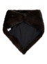 细节 - 点击放大 - YVES SALOMON - Mink Fur Silk Bandana