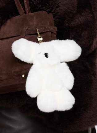 正面 -点击放大 - YVES SALOMON - Rex Fur Bag Charm