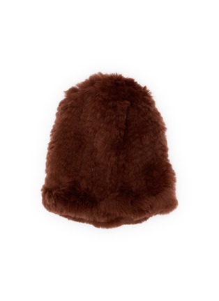 首图 - 点击放大 - YVES SALOMON - Rex Fur Beanie